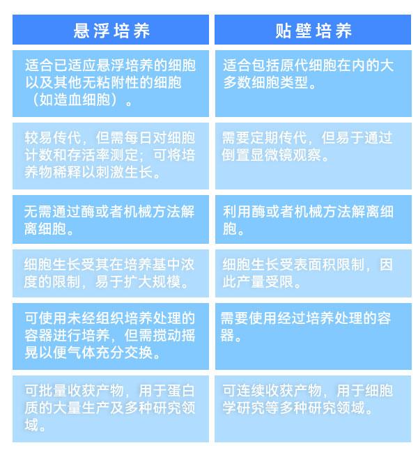 悬浮培养和贴壁培养 悬浮培养和贴壁培养